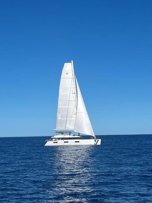 Navegando en azul profundo